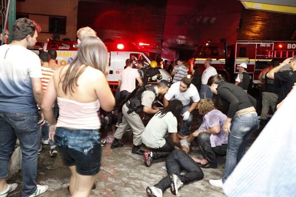 Nightclub fire in Brazil kills hundreds