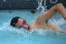 St. Thomas Academy senior captain Jeremy Conners is one of a set of triplets who swim for the Cadets or sister school Visitation.