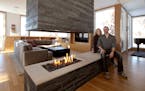 Kyle and Katie Pederson's New contemporary-style home designed by Architect John Dwyer. Eagan, MN on January 23, 2014. ] JOELKOYAMA‚Ä¢jkoyama@star