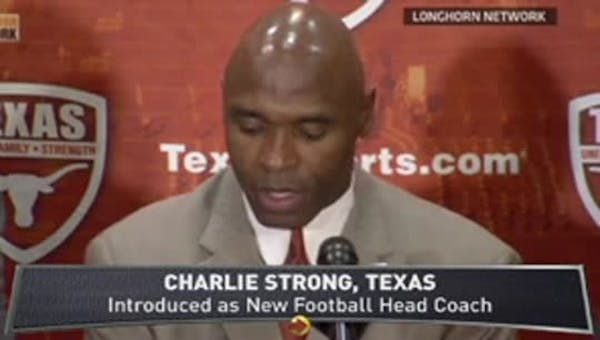 Texas introduces Charlie Strong