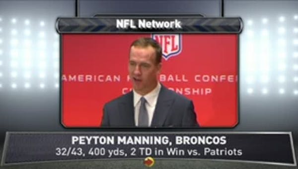 Broncos, Patriots talk after AFC Championship