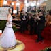 Jennifer Lawrence arrives at the 71st annual Golden Globe Awards at the Beverly Hilton Hotel on Sunday, Jan. 12, 2014, in Beverly Hills, Calif.