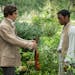 Benedict Cumberbatch and Chiwetel Ejiofor in "12 Years a Slave"