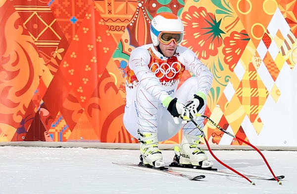 Miller struggles in men's Olympic downhill