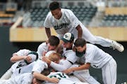 Mounds View players piled on after its state baseball title in June. They lost their coach two months later.