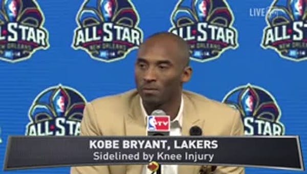Kobe discusses comeback, Lakers