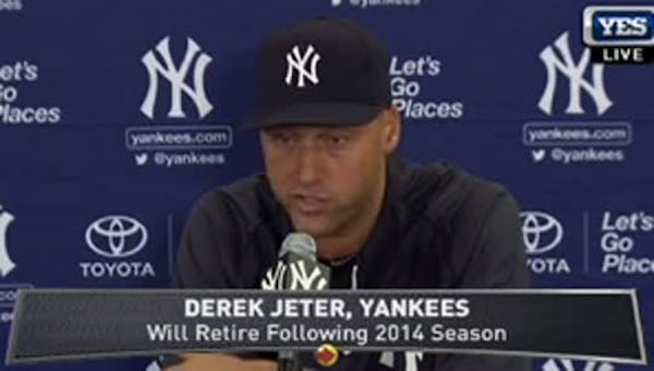 Derek Jeter talks retirement