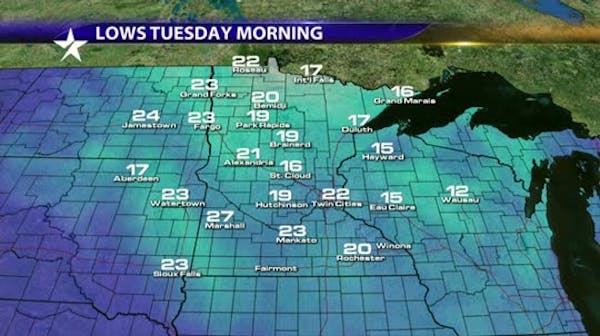 Afternoon forecast: Warming up to 40
