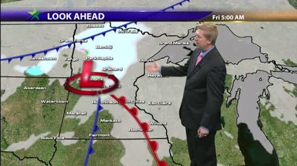 Afternoon forecast: Cloudy, but mid-40s