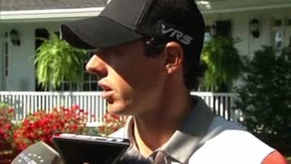 Rory McIlroy talks about Round 1