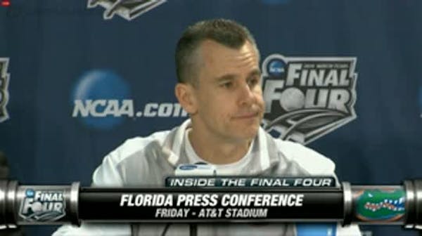 Final Four: Florida press conference