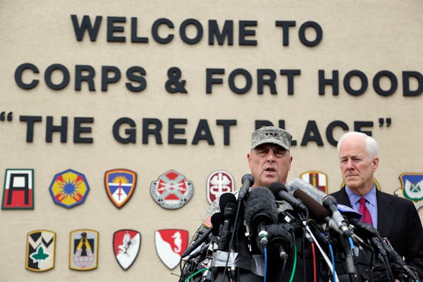 Deadly shooting at Fort Hood military base