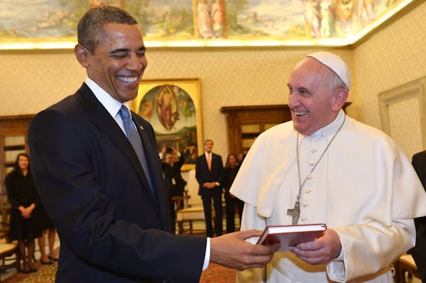 Obama meets with Pope Francis for first time