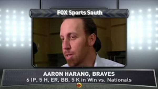 Aaron Harang on Braves' rout of Nationals