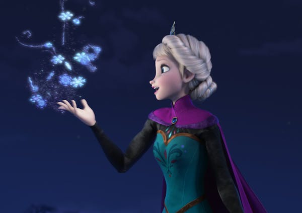 An undated handout image from the movie "Frozen."