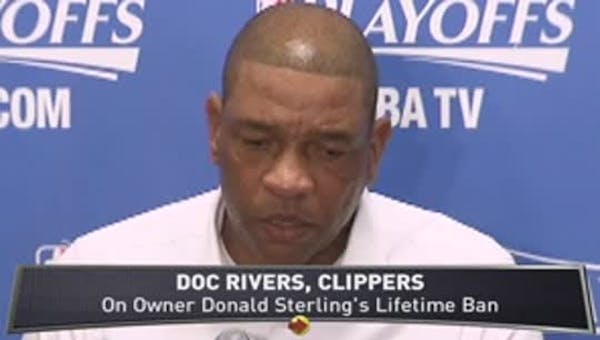 Clippers coach on Sterling's ban