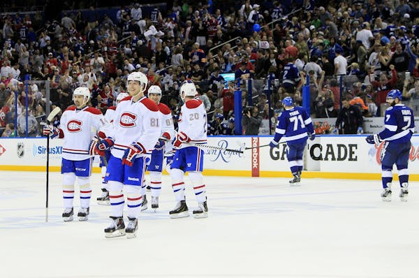 Canadiens take Game 1 in OT thriller