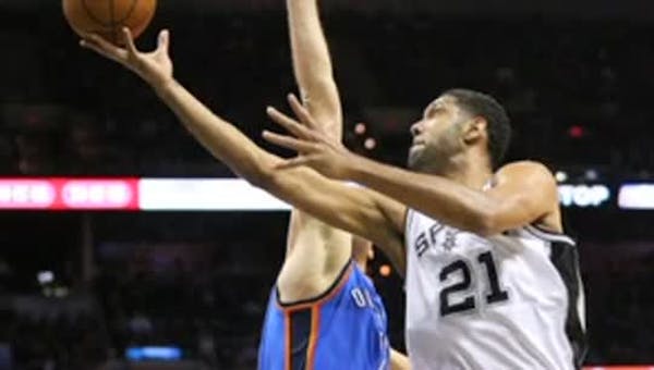 Spurs cruise past Thunder in Game 1