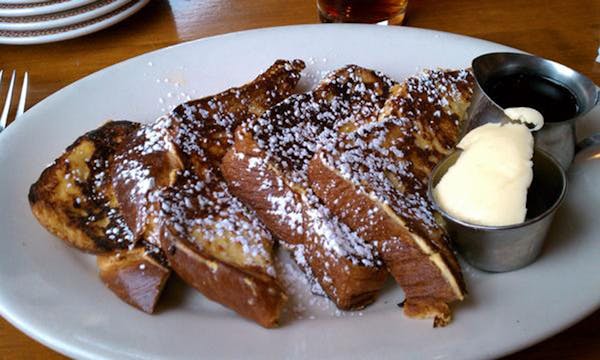 Rye Deli's Challah French Toast, by Rick Nelson.