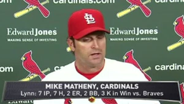 Matheny dishes on Lynn, Craig and ejection