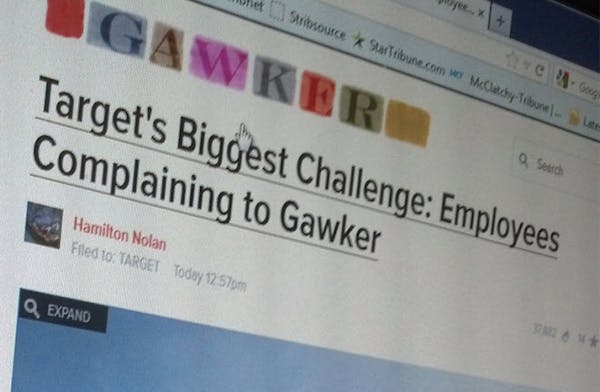 A Target employee's complaint on Gawker.com generated a response from Jeff Jones, Target's chief marketing officer.
