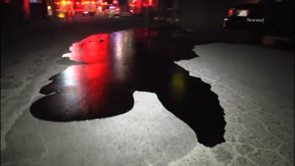 L.A. oil spill spews crude Into streets