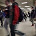Students filled the hallway at Park High School while heading to their first-hour class at 8:35 a.m. Wednesday in Cottage Grove.