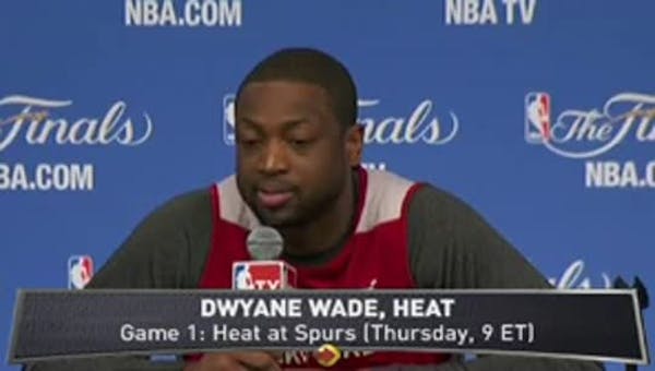 Heat, Spurs talk NBA Finals rematch
