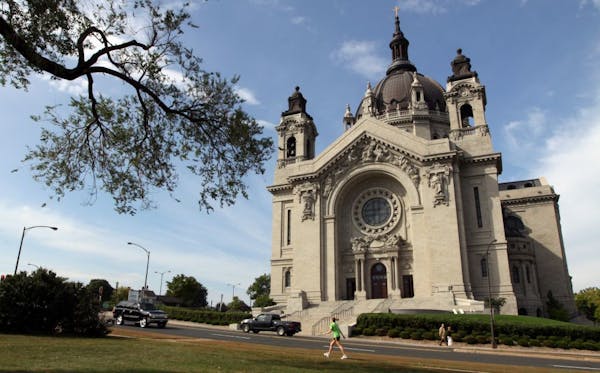 The Cathedral of St. Paul. The Archdiocese of St. Paul and Minneapolis is asking parishoners to open their wallets to help pay off staggering debt fro