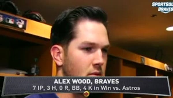 Alex Wood discusses first start since May