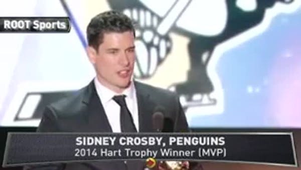 Sidney Crosby named NHL MVP