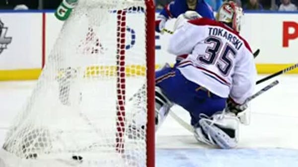 Rangers go up 3-1 with OT victory over Canadiens