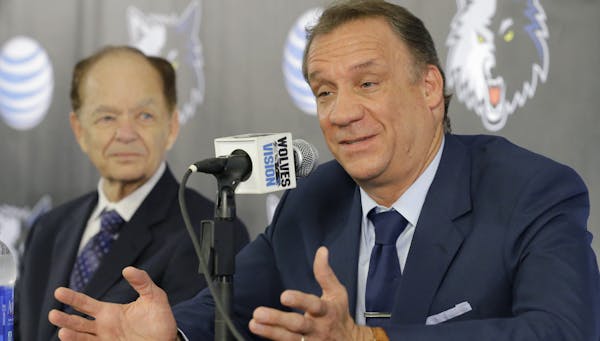 Timberwolves owner Glen Taylor and “new” head coach Flip Saunders talked about the team with or without their star forward.