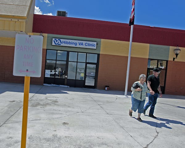 Jim and Pixie Hase made their way to the strip mall parking lot from a routine appointment at the VA outpatient clinic in Hibbing in June.