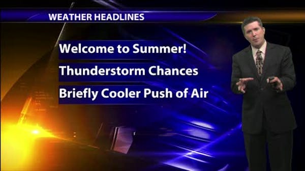Morning forecast: Upper 80s, mostly cloudy