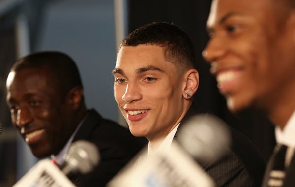 Wolves’ pick LaVine clears up draft night expletive