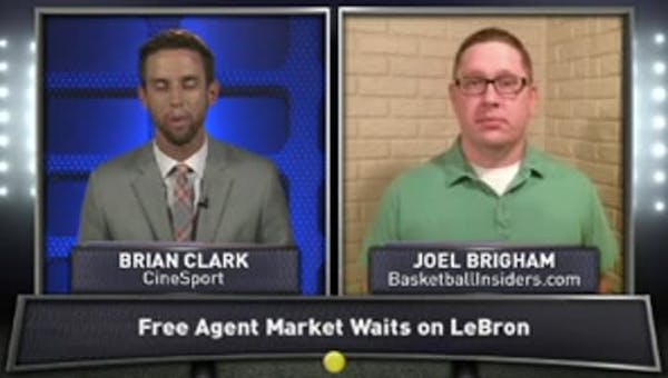 Free agent market waits for LeBron