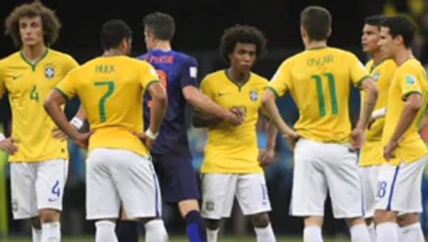 Brazil ends World Cup with shutout loss