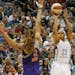 Lynx forward Maya Moore was 3-for-13 entering the fourth quarter, but became the difference-maker down the stretch.