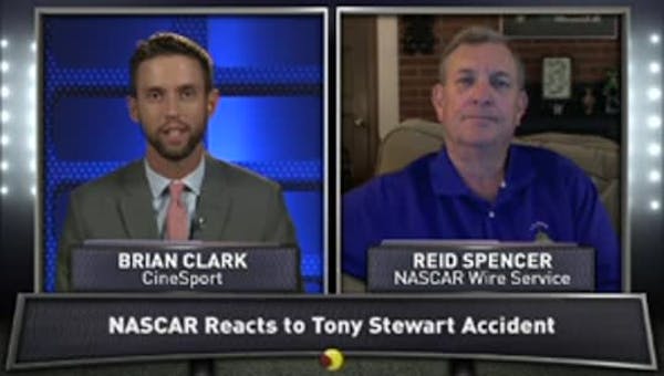 NASCAR reacts to Stewart accident
