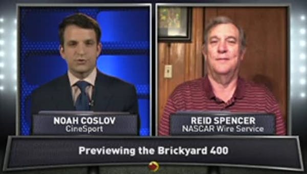 Which streak snaps at the Brickyard 400?