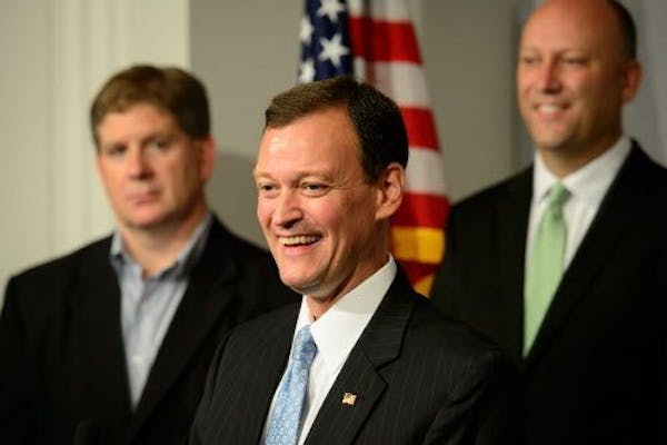 Jeff Johnson laughed when a reporter asked him if he was "too nice to run for governor." Johnson and the three other GOP primary candidates Kurt Zelle