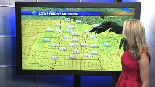 Afternoon forecast: Sunny and pleasant