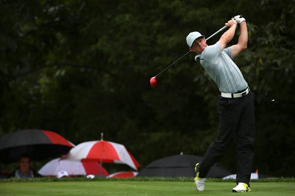 Rory grabs solo lead at PGA Championship