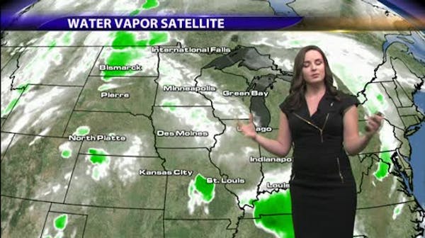 Morning forecast: Showers first, then steamy sun