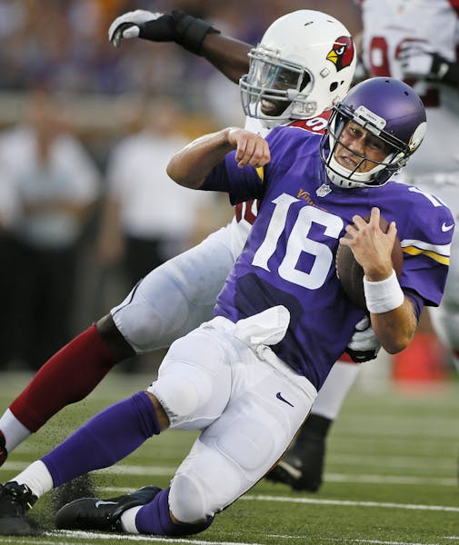 Matt Cassel broke off a long run against the Cardinals that showed the kind of headiness desired in a No. 1 quarterback.