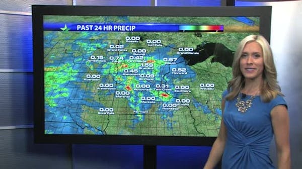 Morning forecast: Showers, T-storms on and off, high of 80