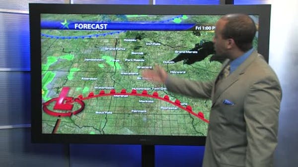 Afternoon forecast: Possible T-storms later