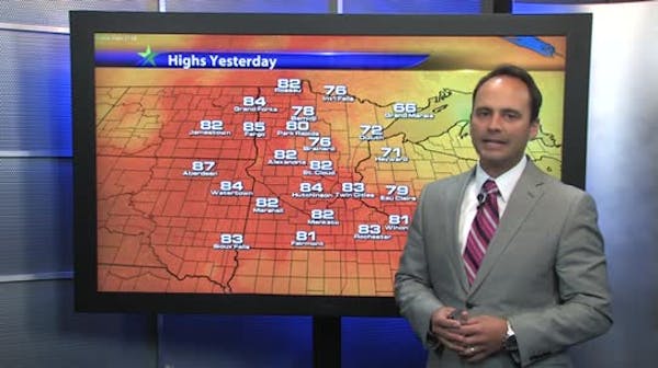 Afternoon forecast: Hot and steamy