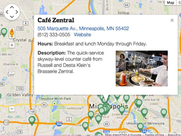 Interactive: Guide to new restaurants, 2014